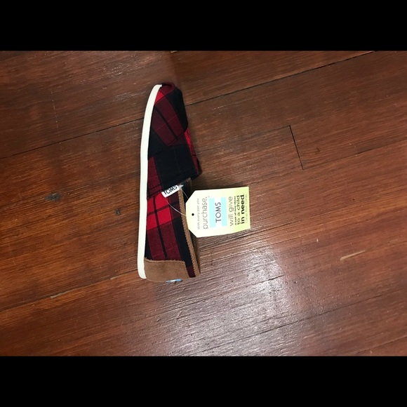 Red & Black Plaid Alpargata - Picture 2 of 4